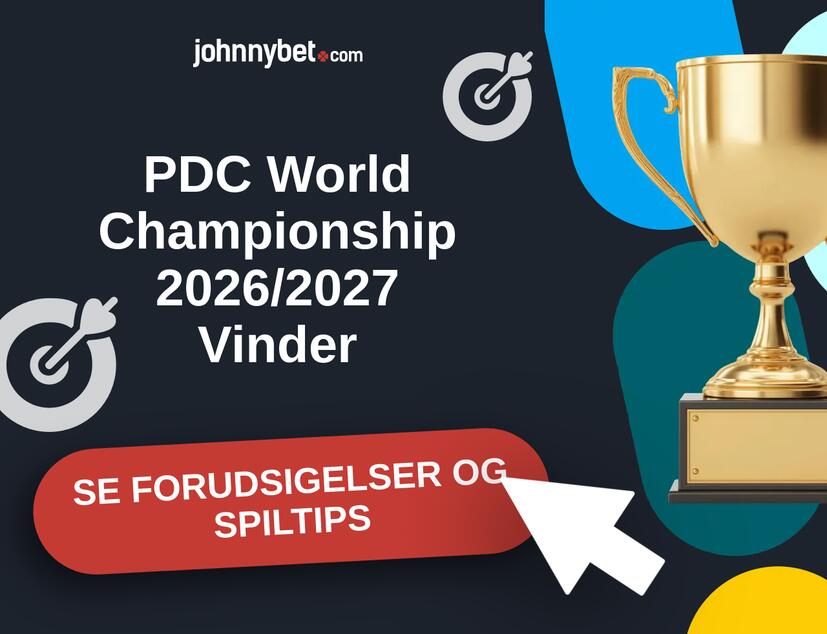 PDC World Championship 2026/2027 Forudsigelser og Spiltips