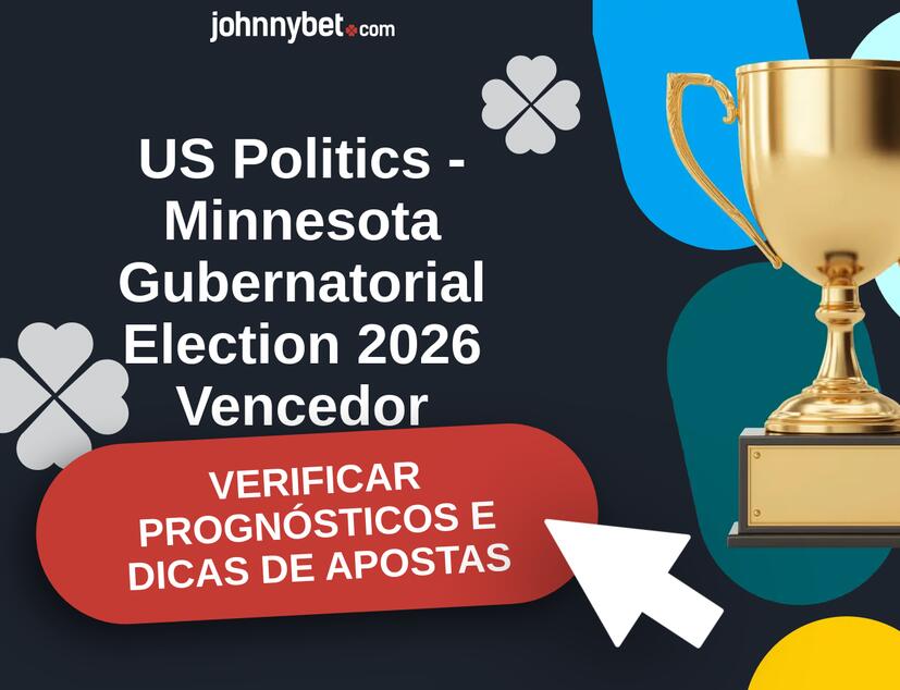 US Politics - Minnesota Gubernatorial Election 2026 Prognósticos e Dicas de Apostas