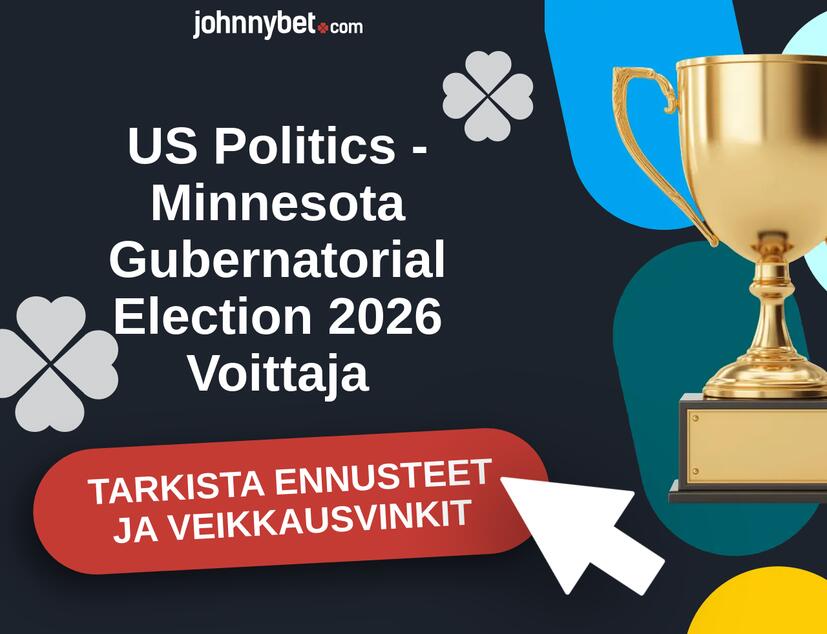 US Politics - Minnesota Gubernatorial Election 2026 Ennusteet ja Vetovihjeet