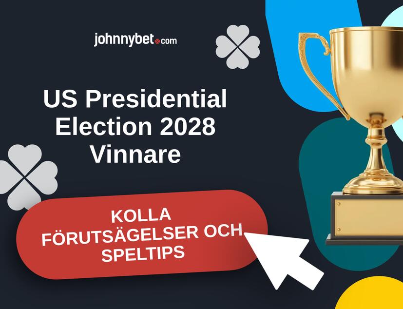 US Presidential Election 2028 Förutsägelser och Speltips