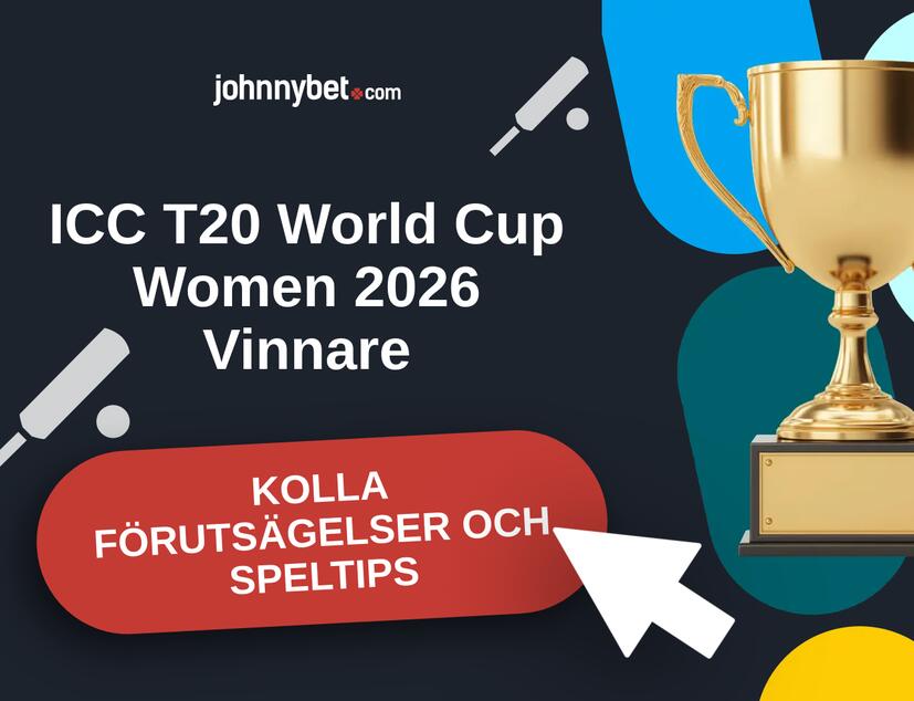 ICC T20 World Cup Women 2026 Förutsägelser och Speltips