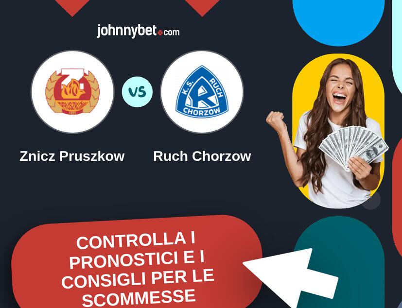 Znicz Pruszkow - Ruch Chorzow Pronostici e Consigli Scommesse