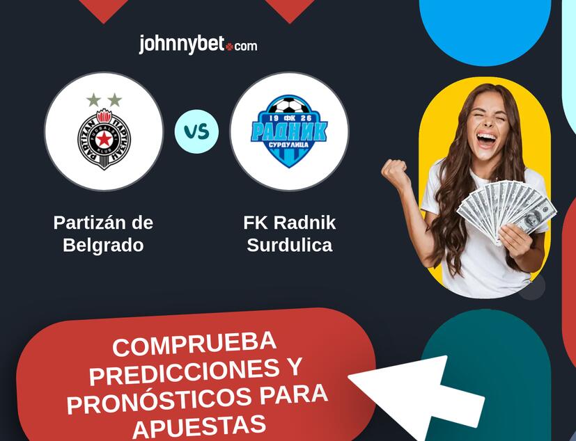 Partizán de Belgrado - FK Radnik Surdulica Pronósticos y Consejos de Apuestas