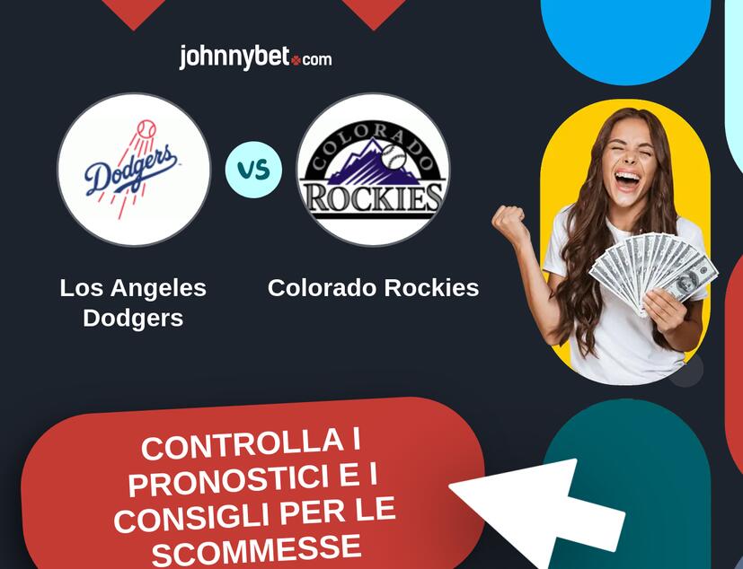 Los Angeles Dodgers - Colorado Rockies Pronostici e Consigli Scommesse
