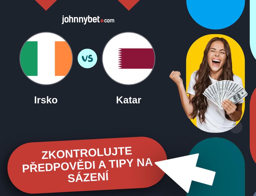 Irsko - Katar Predikce a tipy na sázení.
