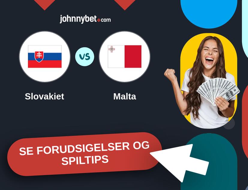 Slovakiet - Malta Forudsigelser og Spiltips