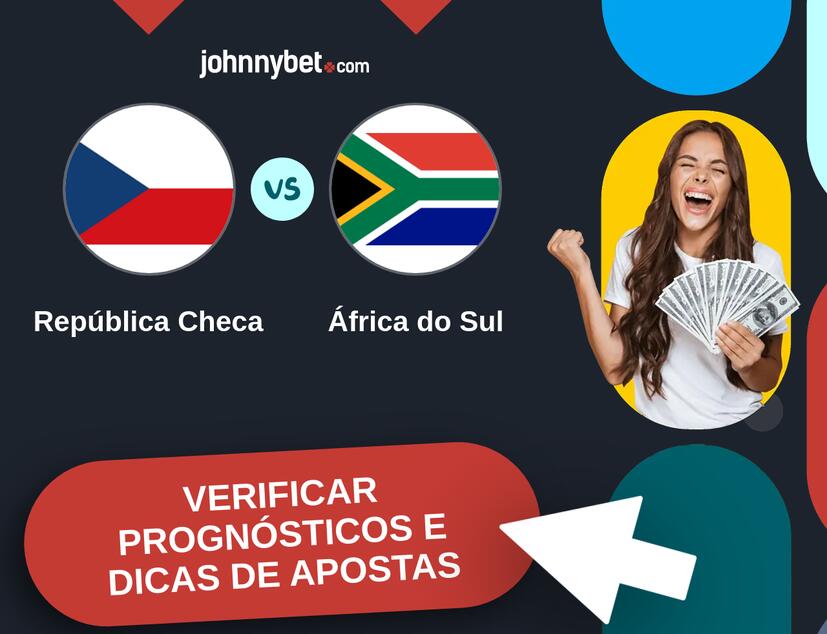 República Checa - África do Sul Prognósticos e Dicas de Apostas