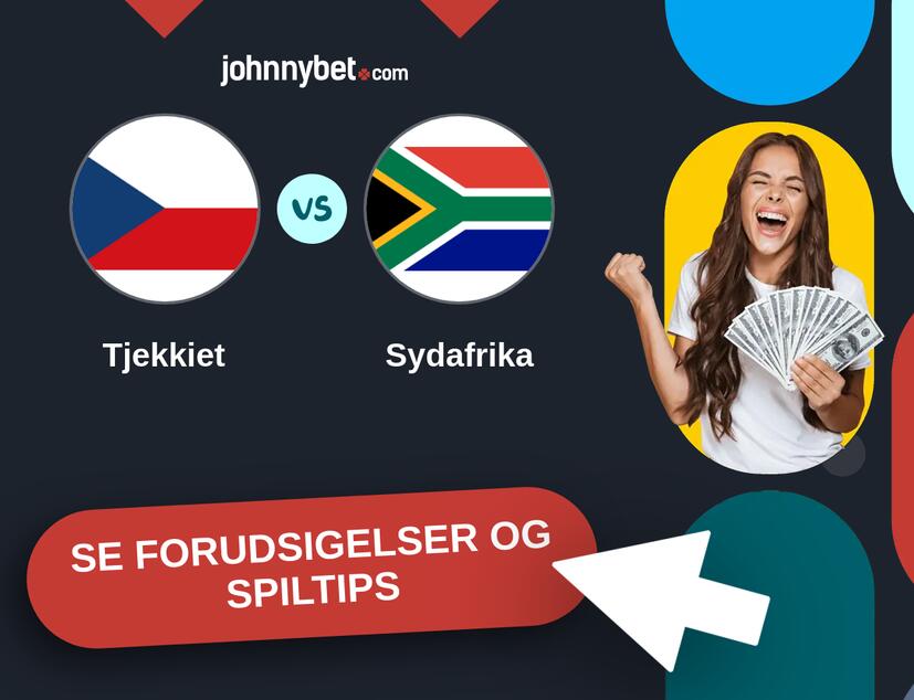 Tjekkiet - Sydafrika Forudsigelser og Spiltips