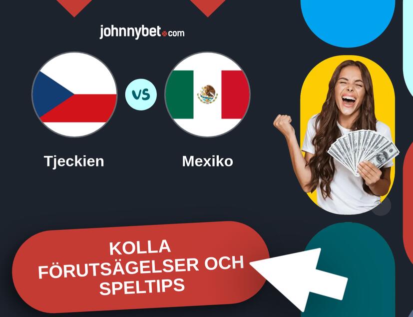 Tjeckien - Mexiko Förutsägelser och Speltips