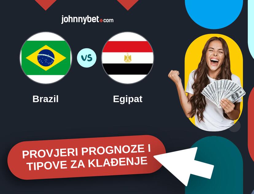 Brazil - Egipat Tipovi i prognoze