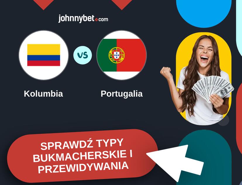 Kolumbia - Portugalia Typy Bukmacherskie i Przewidywania