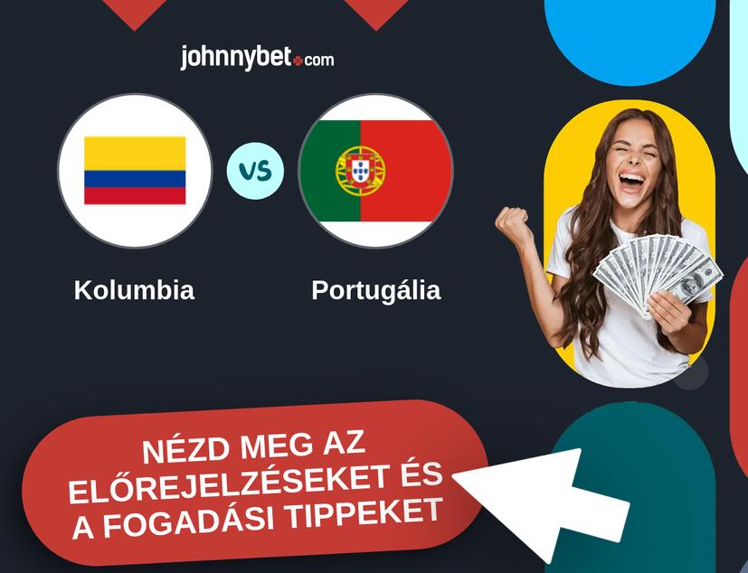 Kolumbia - Portugália előrejelzések és fogadási tippek