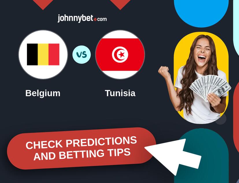 Belgium - Tunisia Predictions and Betting Tips