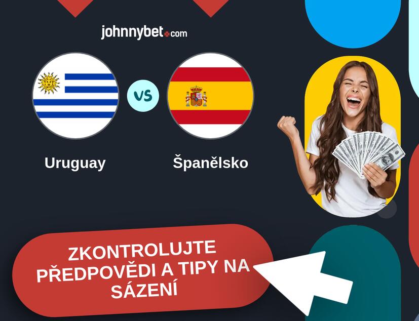 Uruguay - Španělsko Predikce a tipy na sázení.