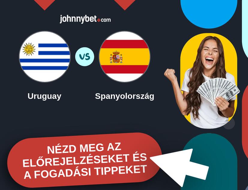 Uruguay - Spanyolország előrejelzések és fogadási tippek