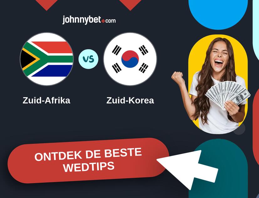 Zuid-Afrika - Zuid-Korea Analyses en Wedtips
