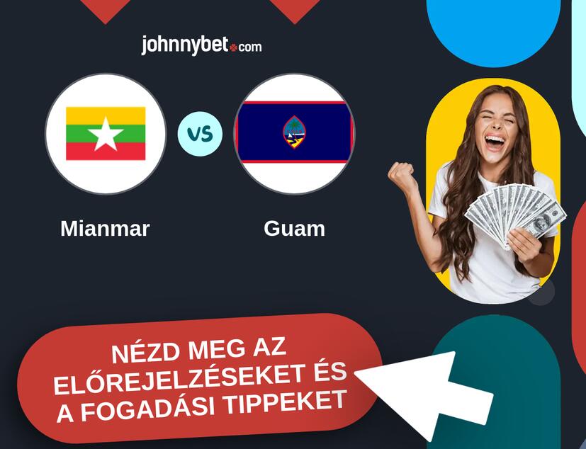 Mianmar - Guam előrejelzések és fogadási tippek
