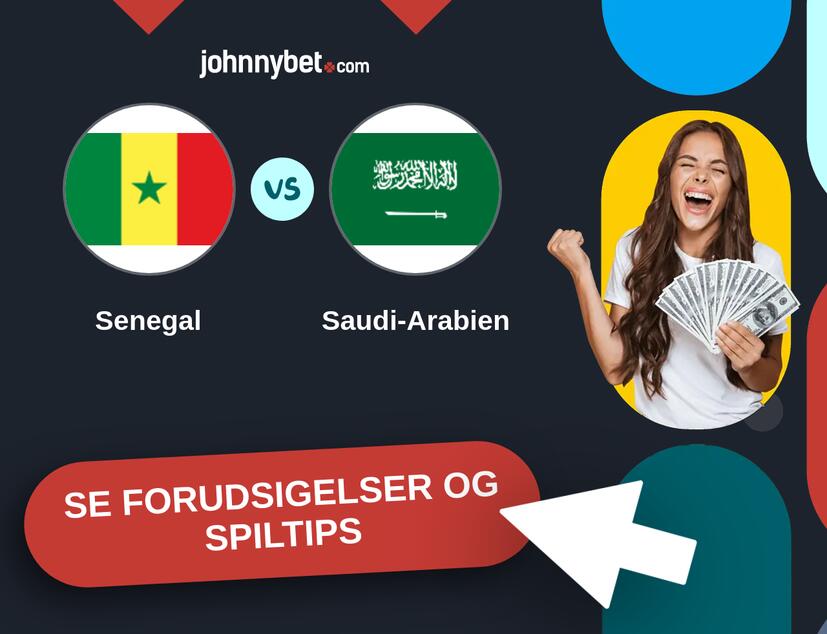 Senegal - Saudi-Arabien Forudsigelser og Spiltips