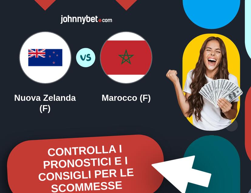 Nuova Zelanda (F) - Marocco (F) Pronostici e Consigli Scommesse
