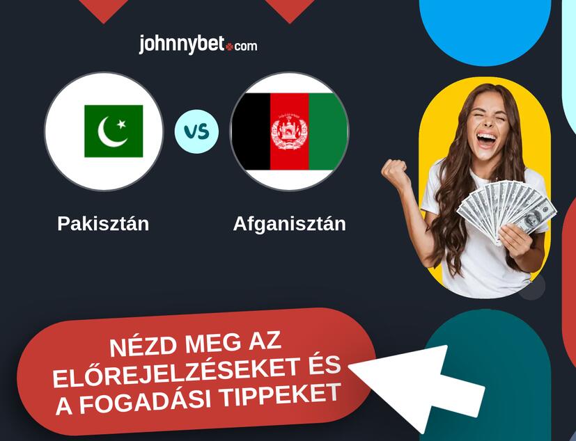 Pakisztán - Afganisztán előrejelzések és fogadási tippek