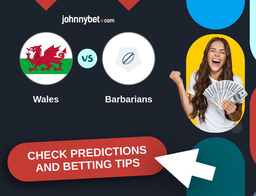 Wales - Barbarians Predictions and Betting Tips