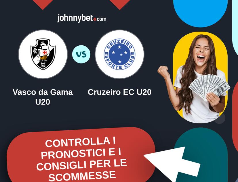 Vasco da Gama U20 - Cruzeiro EC U20 Pronostici e Consigli Scommesse