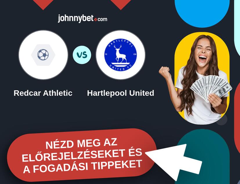 Redcar Athletic - Hartlepool United előrejelzések és fogadási tippek