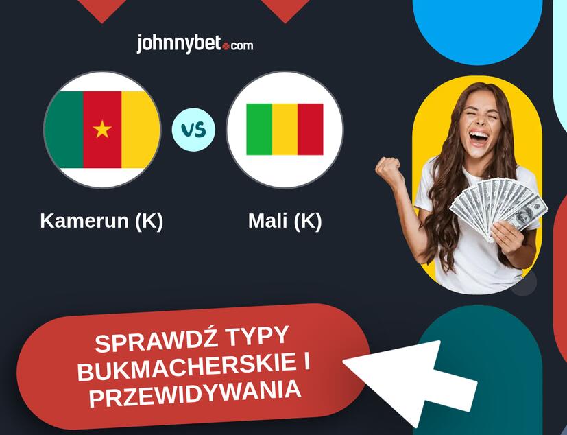 Kamerun (K) - Mali (K) Typy Bukmacherskie i Przewidywania