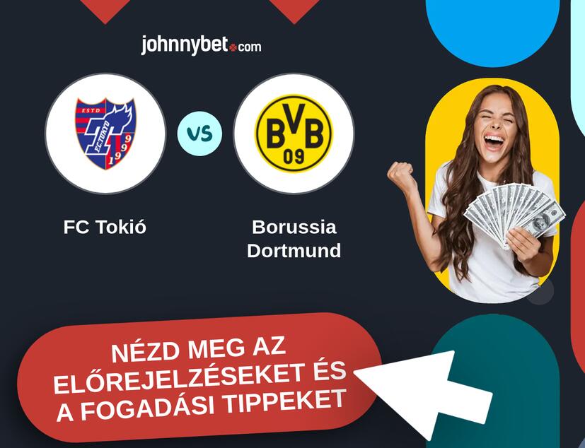 FC Tokió - Borussia Dortmund előrejelzések és fogadási tippek