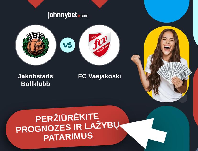 Jakobstads Bollklubb - FC Vaajakoski Prognozės ir Statymų Patarimai