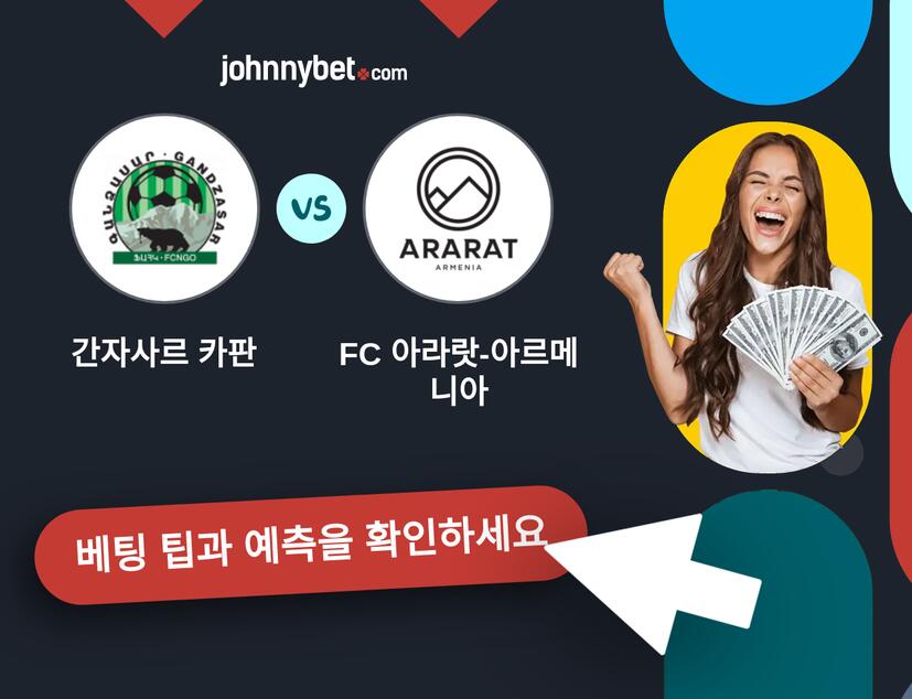 간자사르 카판 - FC 아라랏-아르메니아 예측 및 베팅 팁