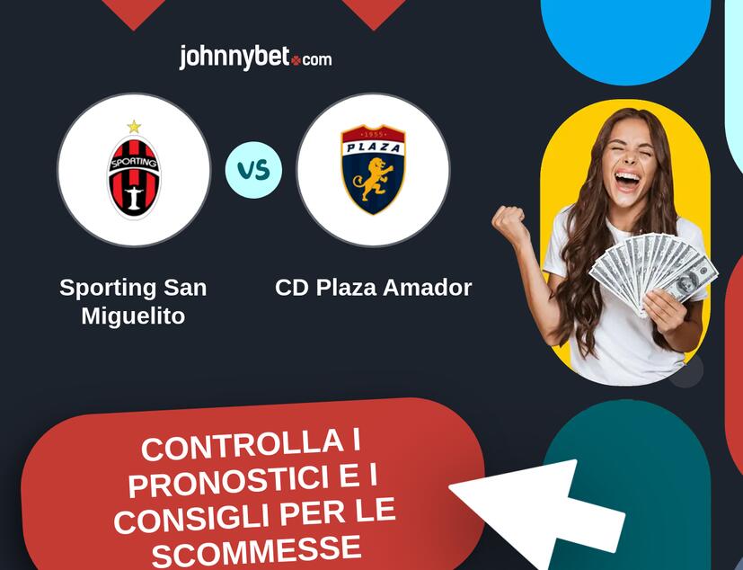 Sporting San Miguelito - CD Plaza Amador Pronostici e Consigli Scommesse