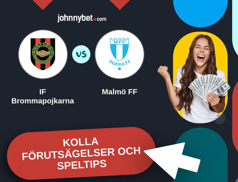 IF Brommapojkarna - Malmö FF Förutsägelser och Speltips