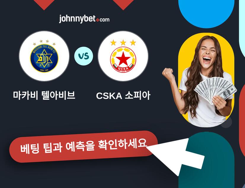 마카비 텔아비브 - CSKA 소피아 예측 및 베팅 팁