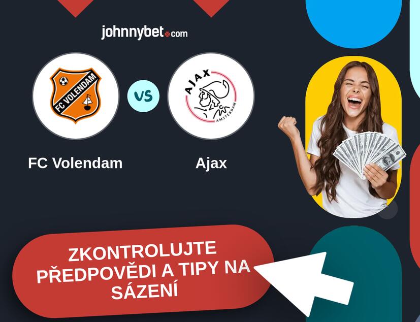 FC Volendam - Ajax Predikce a tipy na sázení.
