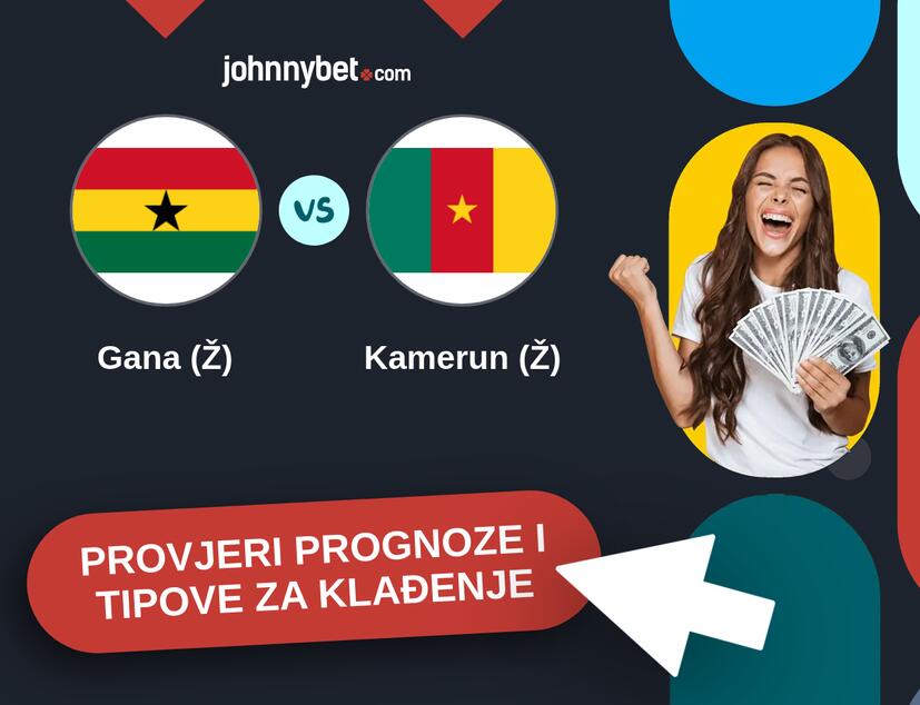 Gana (Ž) - Kamerun (Ž) Tipovi i prognoze