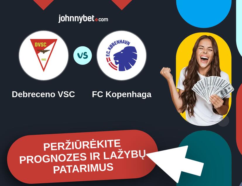 Debreceno VSC - FC Kopenhaga Prognozės ir Statymų Patarimai