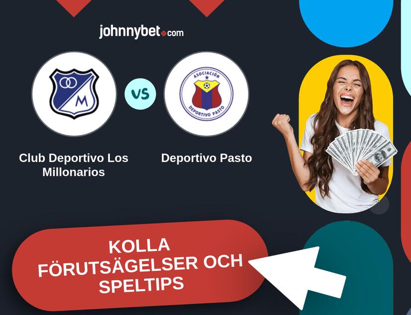 Club Deportivo Los Millonarios - Deportivo Pasto Förutsägelser och Speltips