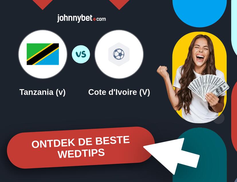 Tanzania (v) - Cote d'Ivoire (V) Analyses en Wedtips