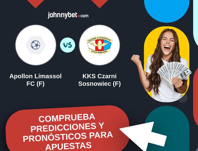 Apollon Limassol FC (F) - KKS Czarni Sosnowiec (F) Pronósticos y Consejos de Apuestas