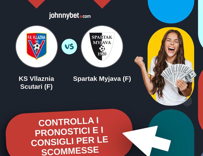 KS Vllaznia Scutari (F) - Spartak Myjava (F) Pronostici e Consigli Scommesse