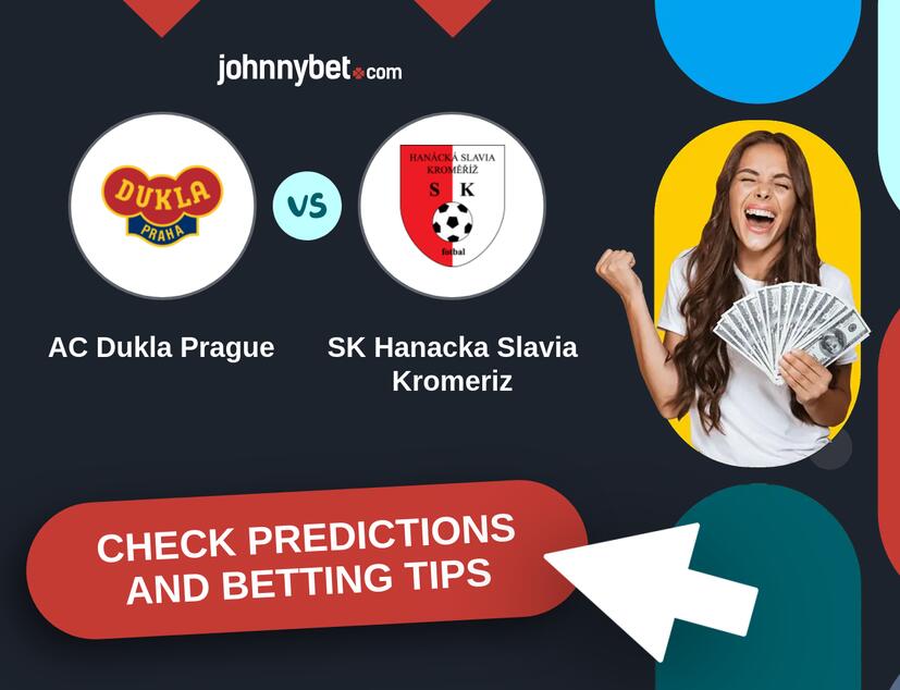 AC Dukla Prague - SK Hanacka Slavia Kromeriz Predictions and Betting Tips