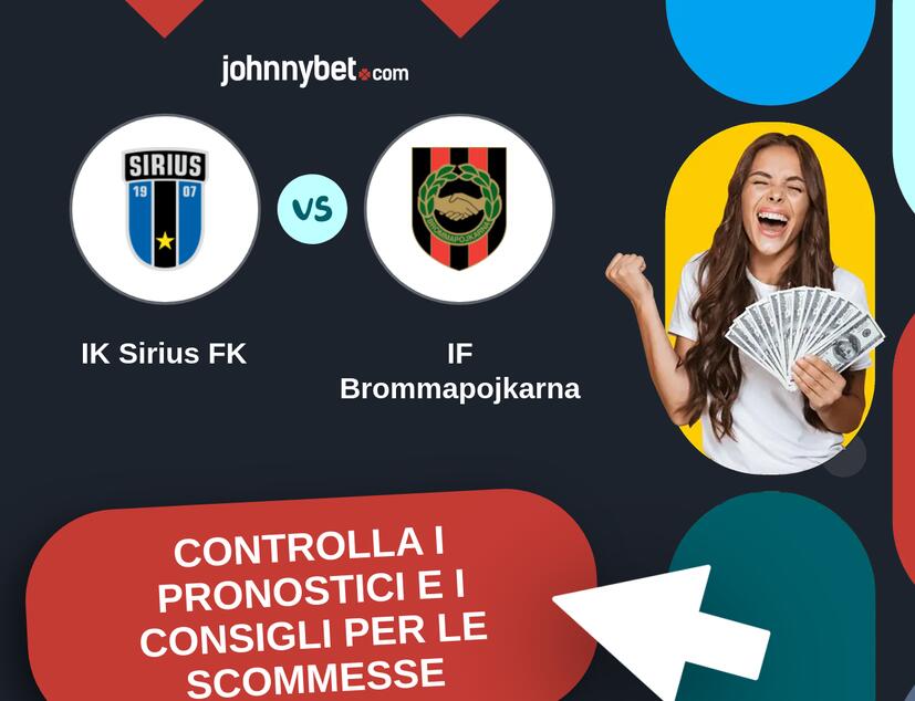 IK Sirius FK - IF Brommapojkarna Pronostici e Consigli Scommesse