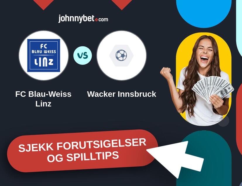 FC Blau-Weiss Linz - Wacker Innsbruck Prediksjoner og Spilltips