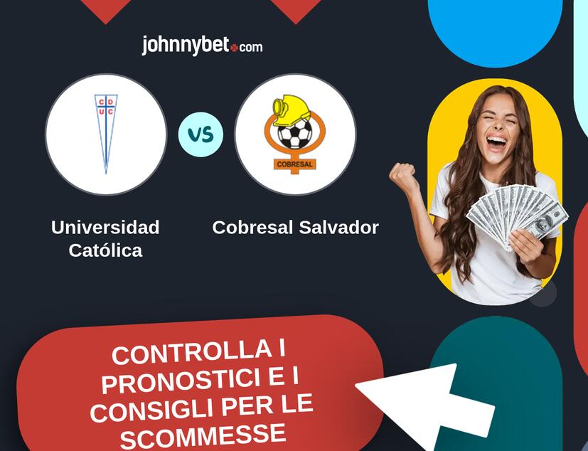 Universidad Católica - Cobresal Salvador Pronostici e Consigli Scommesse