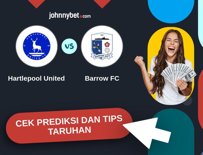 Hartlepool United - Barrow FC Prediksi dan Tips Taruhan