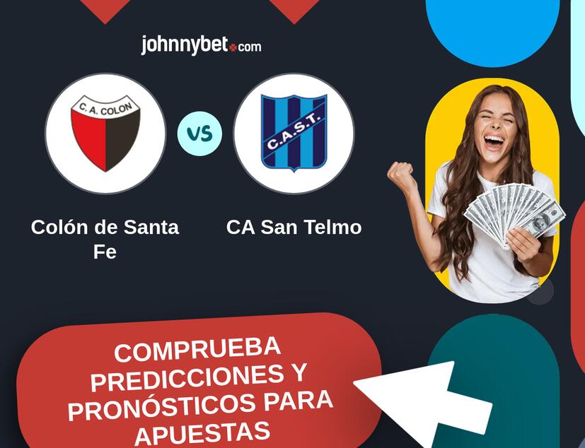 Colón de Santa Fe - CA San Telmo Pronósticos y Consejos de Apuestas