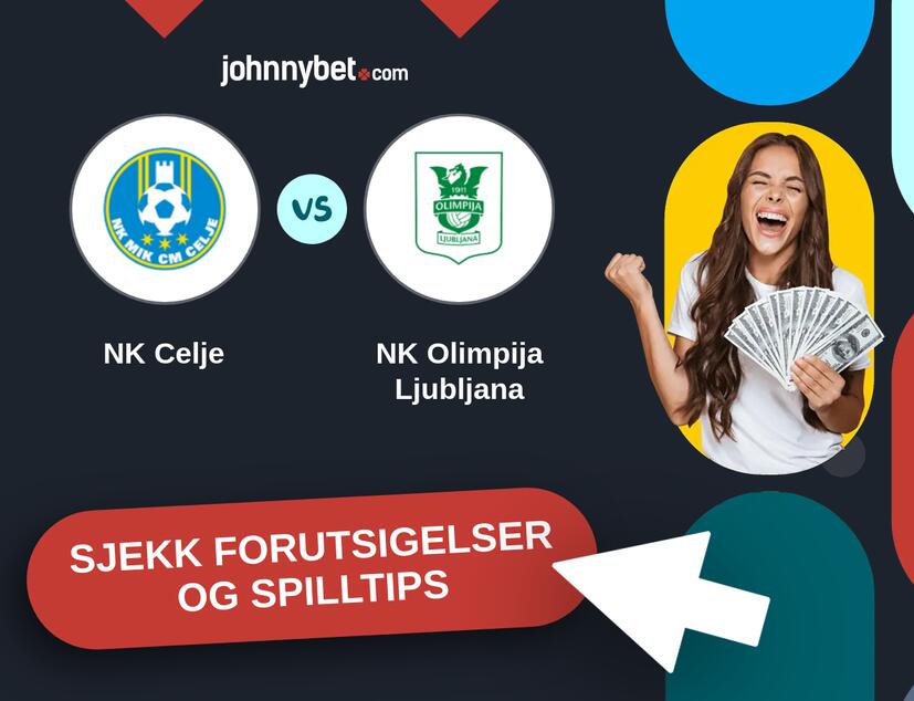 NK Celje - NK Olimpija Ljubljana Prediksjoner og Spilltips
