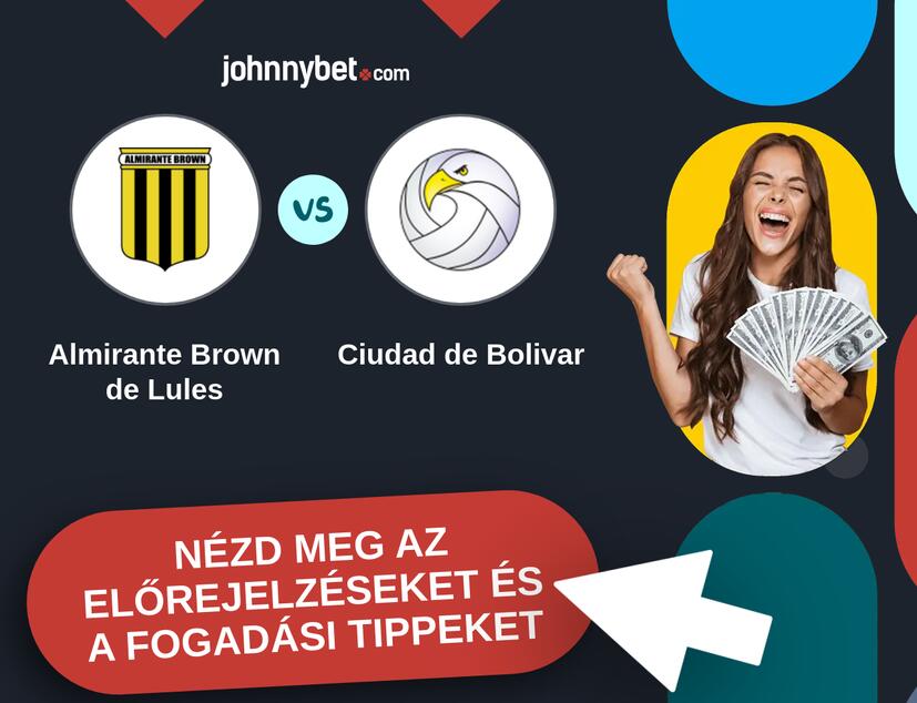 Almirante Brown de Lules - Ciudad de Bolivar előrejelzések és fogadási tippek