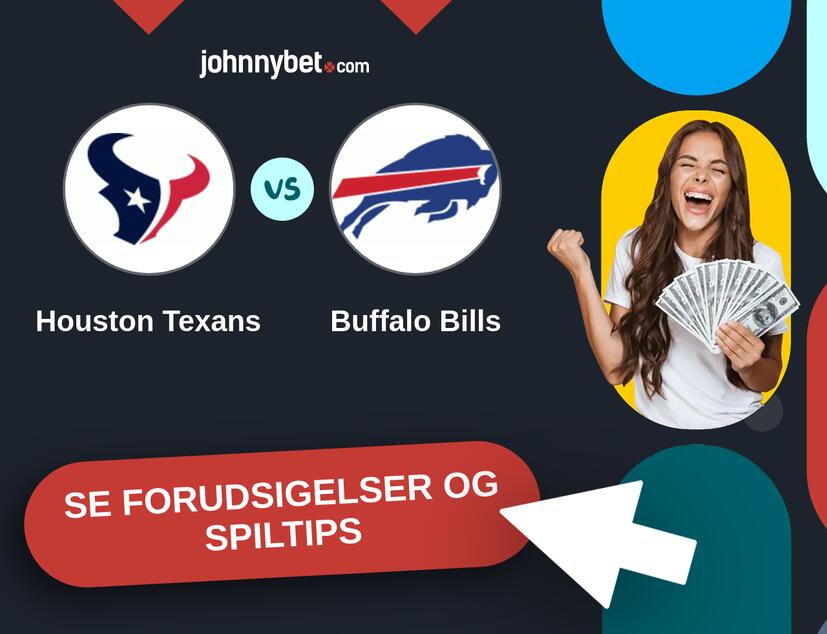 Houston Texans - Buffalo Bills Forudsigelser og Spiltips